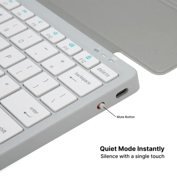 Wireless Portable Keyboard for Tablets and Smartphones - Image 10